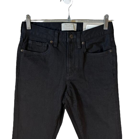 NWT Everlane Men's The Slim 4 Way Stretch Organic Jeans Black Size 28x32 - Picture 5 of 13